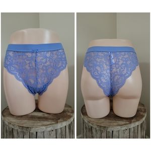 NWOT lace sheer high waisted high cut panties.